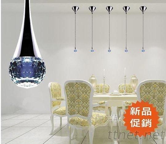 時尚水晶小吊燈 (內含光源) 餐廳燈 氣氛燈